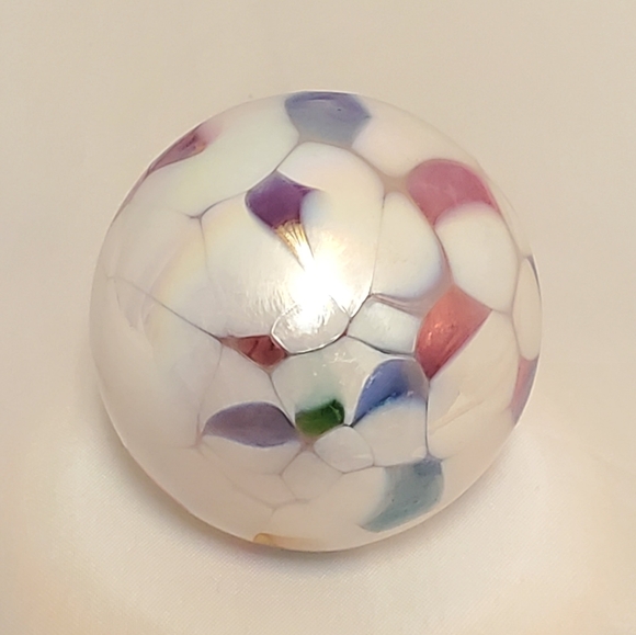 Handblown Glass Ball Tree Ornament - Picture 4 of 5